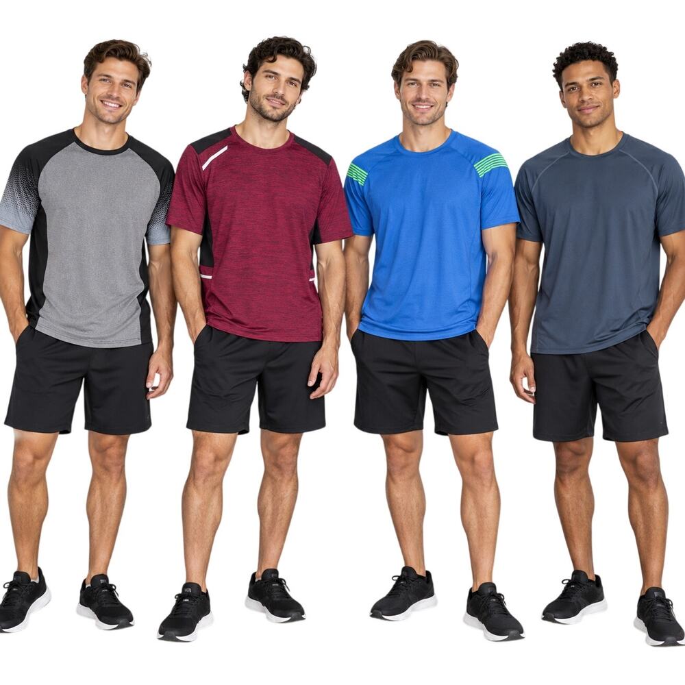 Liberty Pro Men’s Athletic Performance Shirts Size M Lot of 4 NWT/Pre-Owned